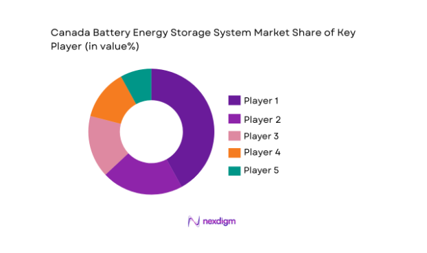 Canada Battery Energy Storage System market share