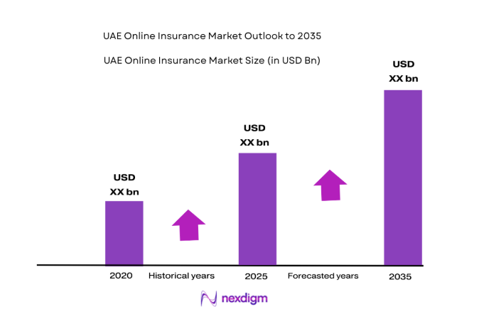UAE online insurance Market size