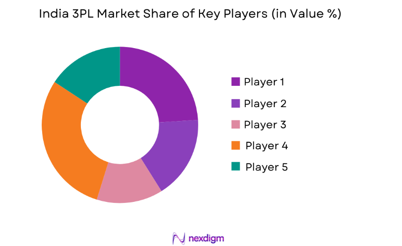India 3PL Market key players