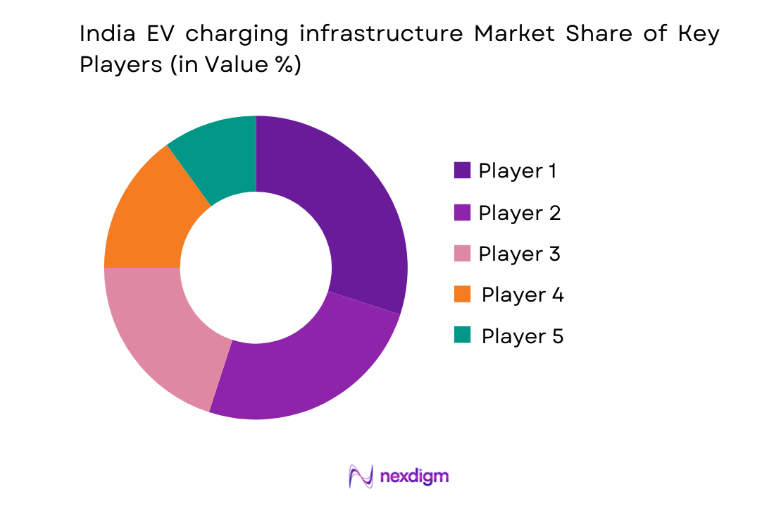 India EV Charging Infrastructure Market key players
