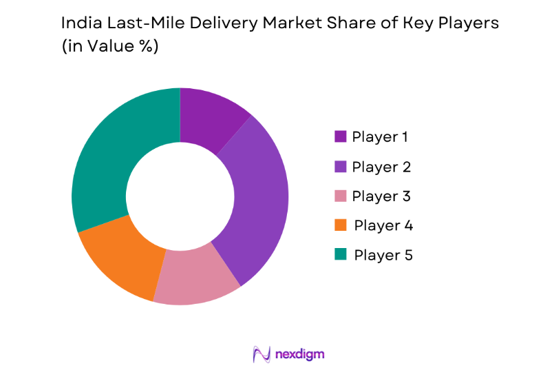 India Last-Mile Delivery Market key players