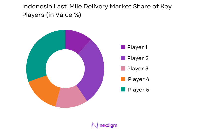 Indonesia Last-Mile Delivery Market key players