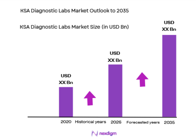 KSA Diagnostic Labs Market size