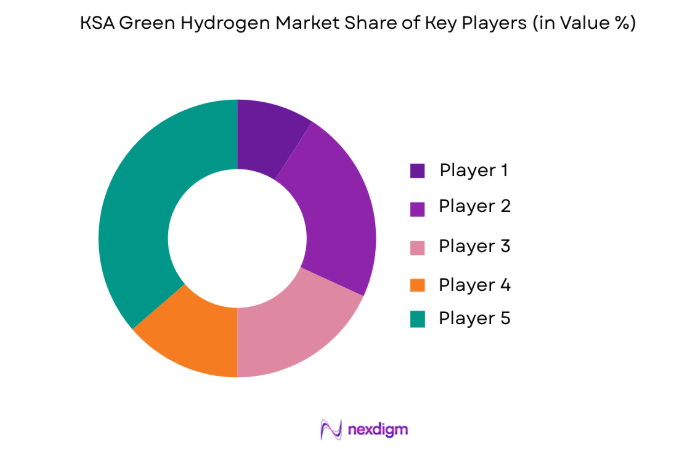 KSA Green Hydrogen Market key players