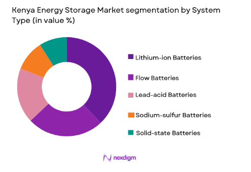 Kenya Energy Storage Market segmentation by system type