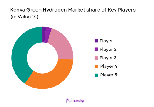 Kenya Green Hydrogen Market share of key players