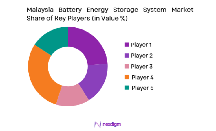 Malaysia Battery Energy Storage System Market key players