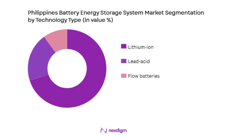Philippines Battery Energy Storage System Market by technology type