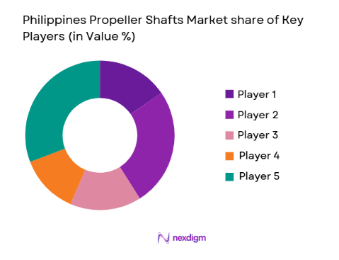 Philippines Propeller Shafts Market share of key players