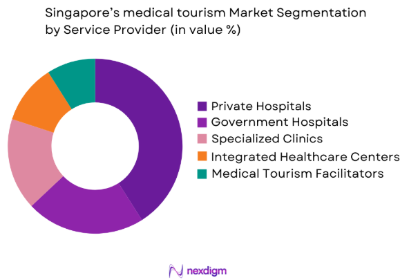 Singapore Medical Tourism Market by service provider
