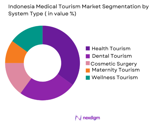 Indonesia Medical Tourism market by system type