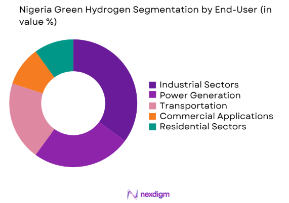 Nigeria Green Hydrogen market by end user segment