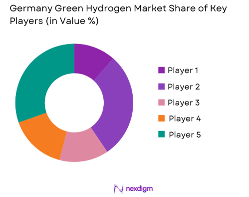 Germany Green Hydrogen Market share of key players