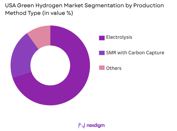 USA Green Hydrogen market by production method