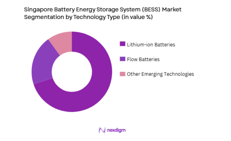 Singapore Battery Energy Storage System Market by technology type