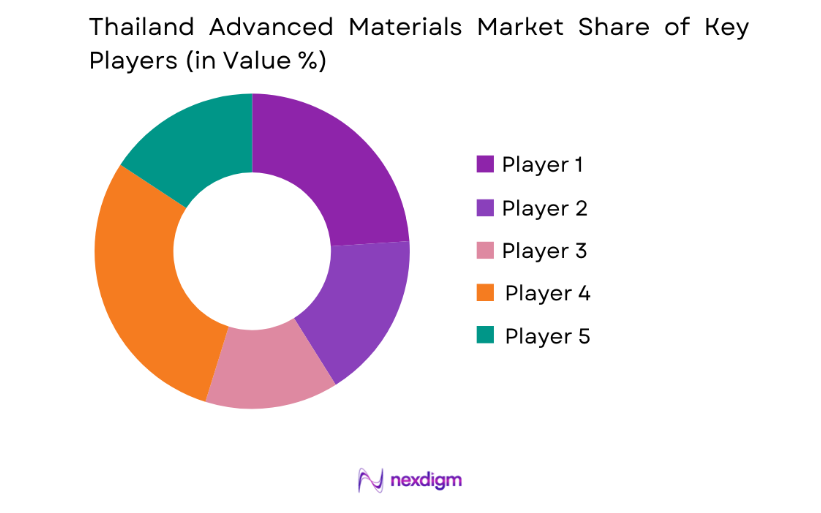 Thailand Advanced Materials Market key players