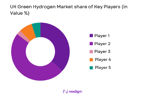 UK Green Hydrogen Market share of key players