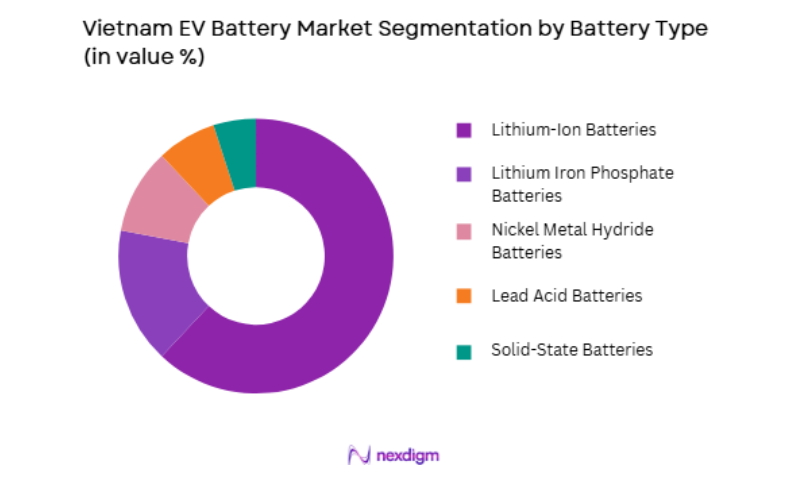 Vietnam EV Battery Market by battery type