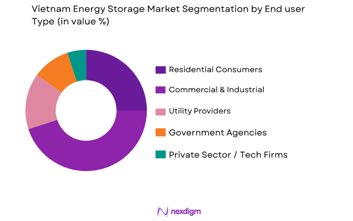 Vietnam Energy Storage Marke by end user