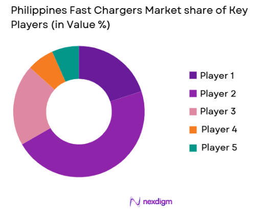 Philippines Fast Chargers market share of key players