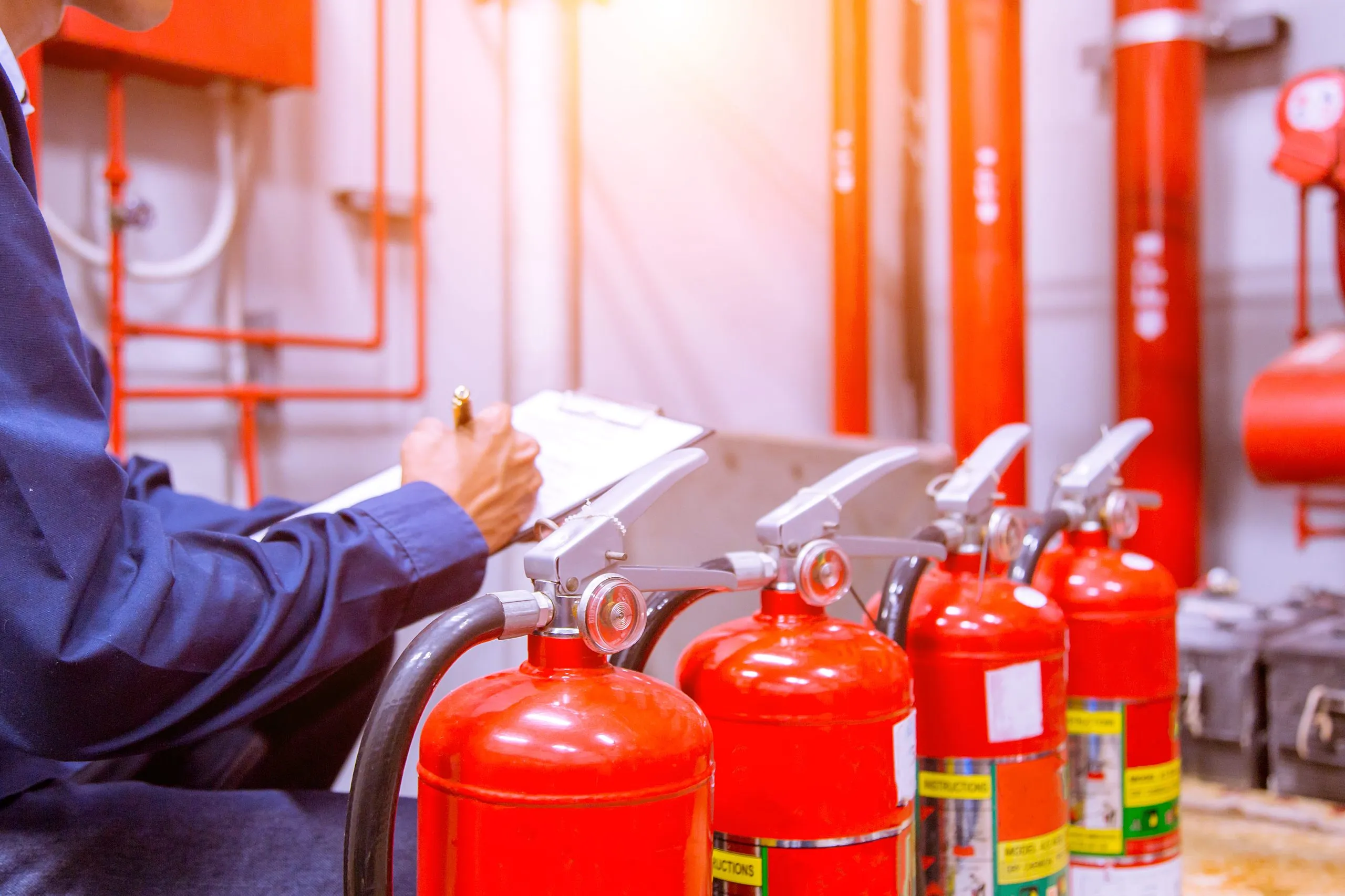 Intelligent Fire Alarms See 22% Growth in UAE as Smart Cities Expand. engineer-checking-industrial-fire-control-system-1-scaled
