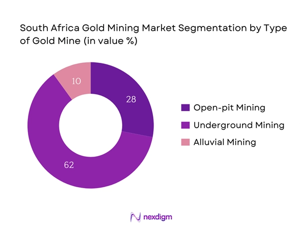 South Africa Gold Mining Market Segmentation by Type of Gold Mine