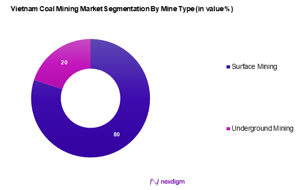 Vietnam Coal Mining Market Segmentation by Mine type