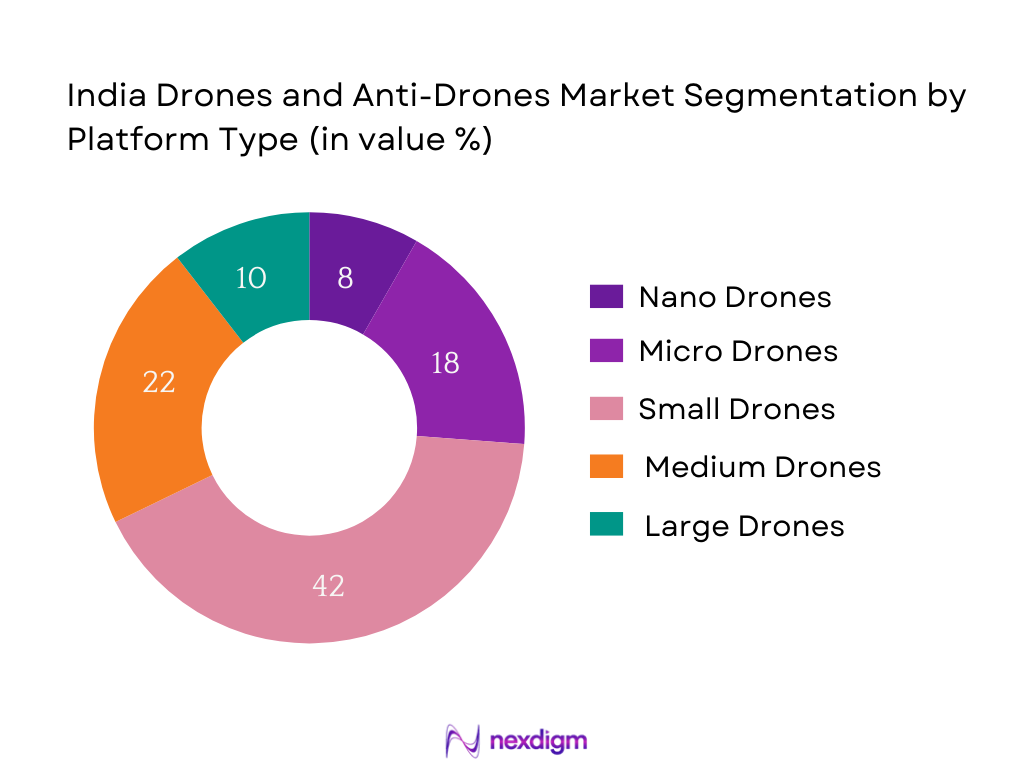 India Drones and Anti Drones Market Segmentation by Platform type