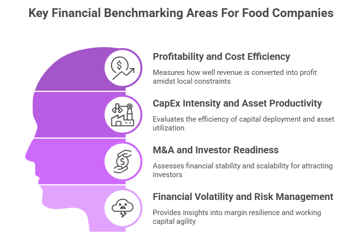 Key Financial Benchmarking Areas for Food Companies