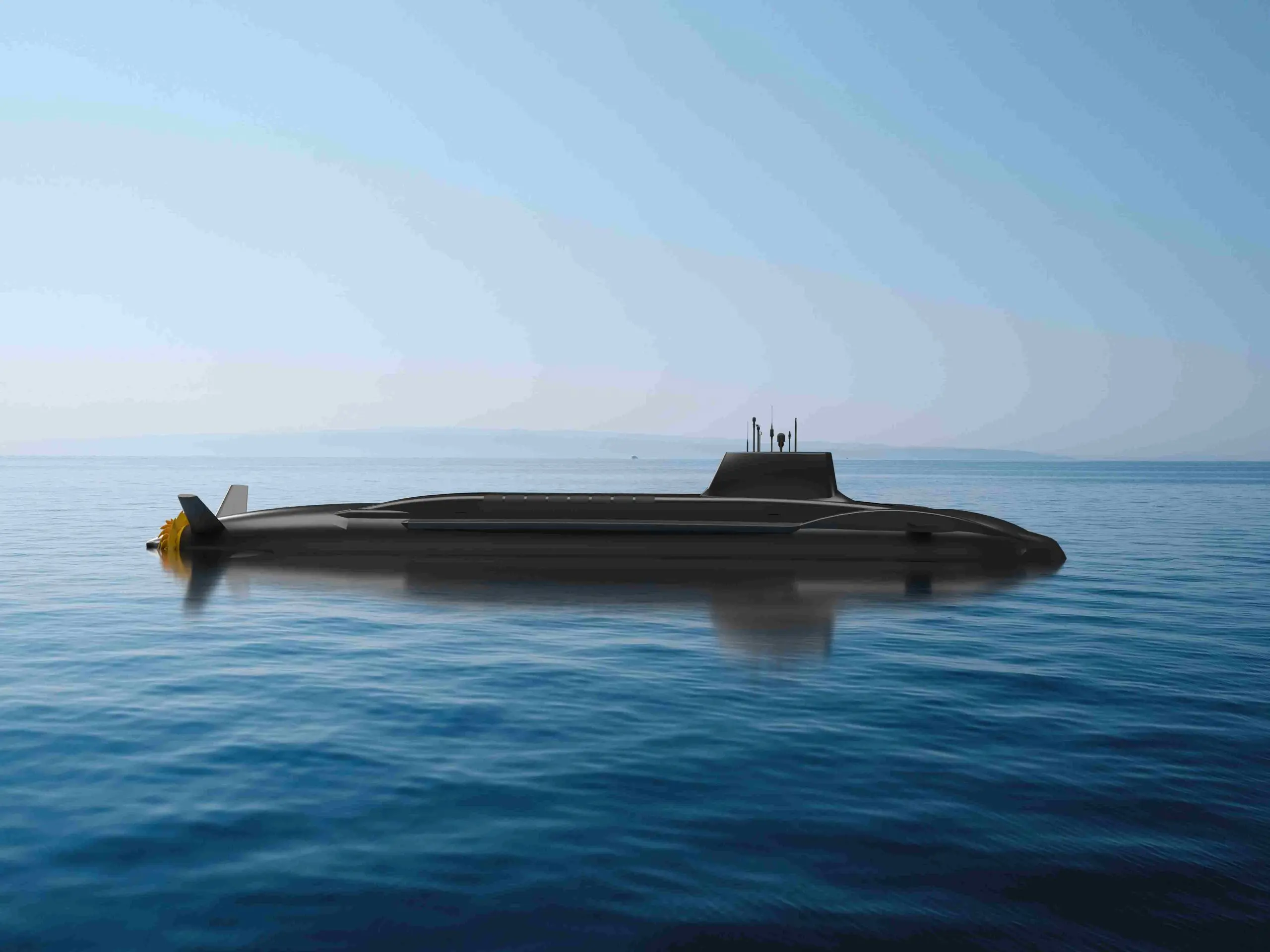 Israel Anti Submarine Warfare Market outlook to 2035 3d-render-submarine-sea-surface-military-operation-attack-training_compressed-scaled