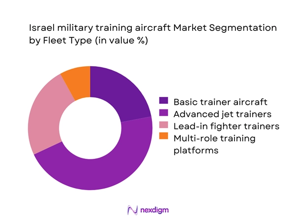 Israel military training aircraft Market Segmentation by Fleet TYpe