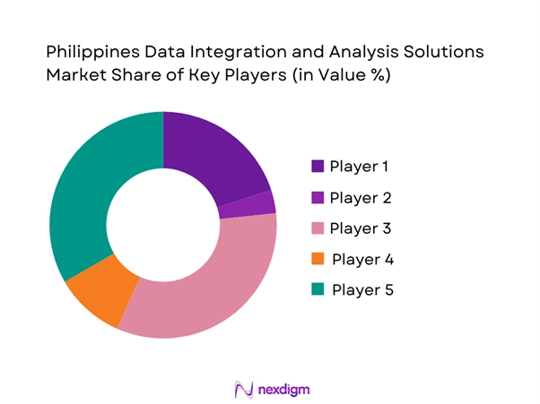 Philippines Data Integration and Analysis Solutions Market Share of Key Players