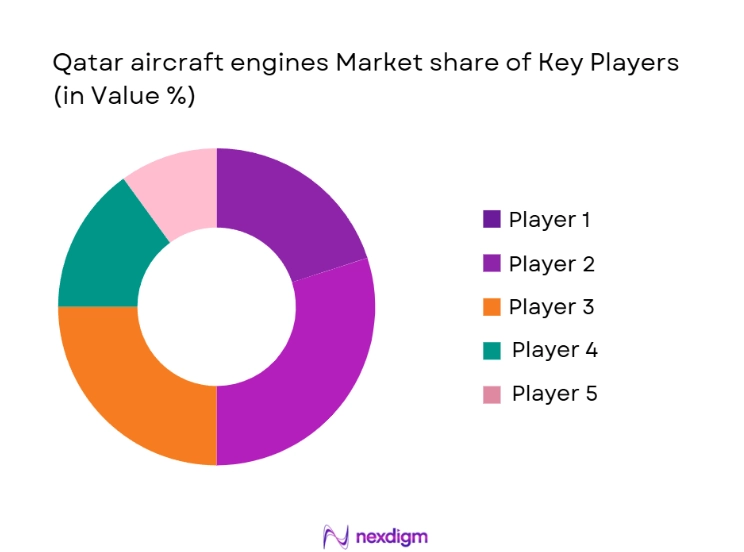 Qatar Aircraft Engines Market Share