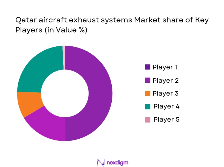 Qatar Aircraft Exhaust Systems Market Share