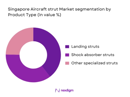 Singapore aircraft strut market segmentation by product