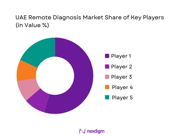 UAE Remote Diagnosis Market Share of Key Players