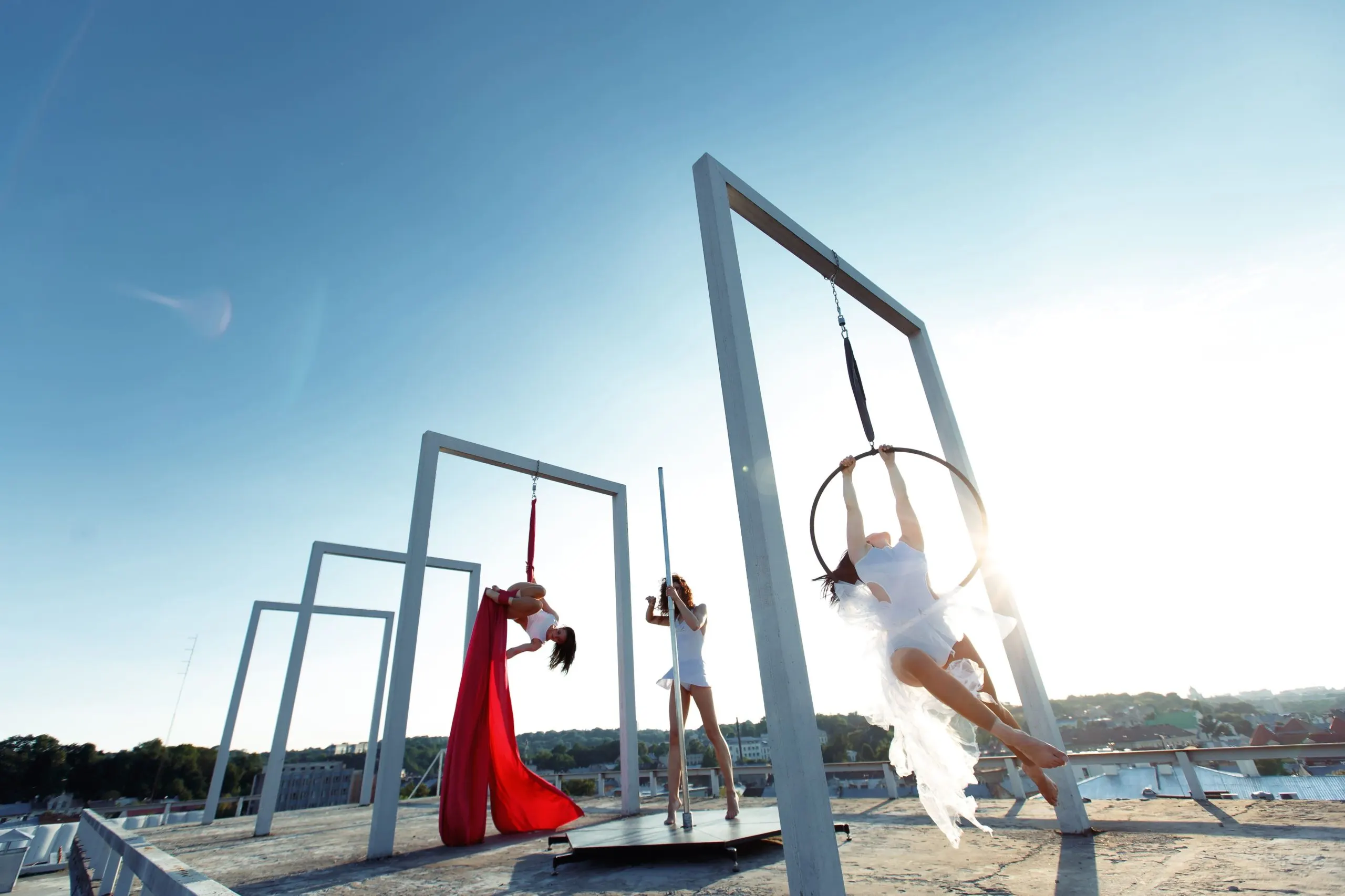 Qatar hangs glider Market outlook to 2035 beautiful-girls-performing-pole-aerial-hoop-dance-roof-1-scaled