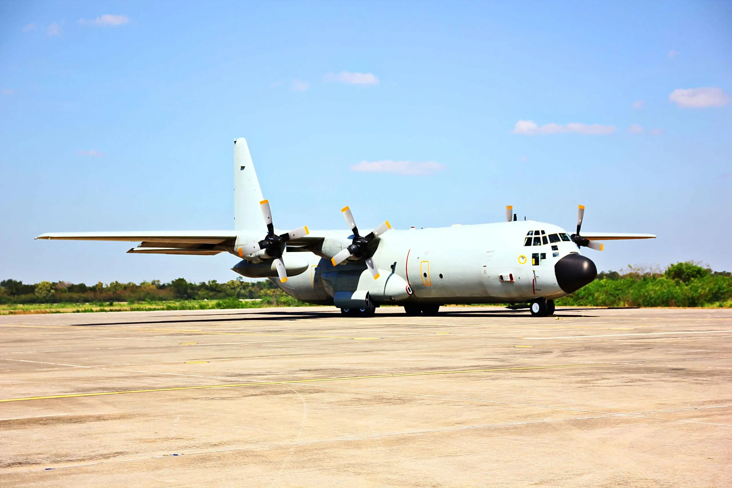 India Low Cost Carrier Market outlook to 2035 c130-military-air-forse-transport-plane-ground-ready-take-off_compressed-scaled