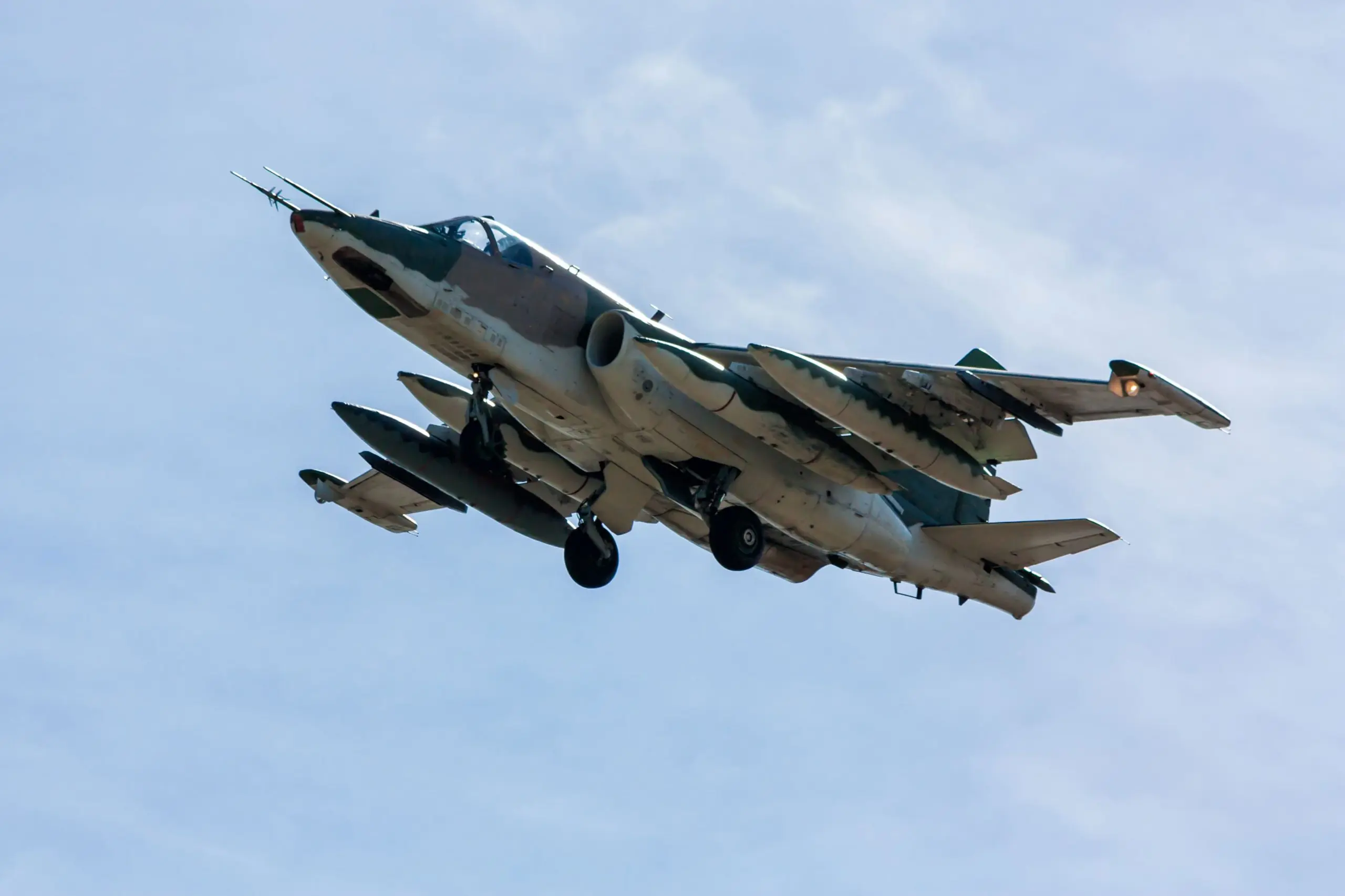 Qatar fighter aircraft Market outlook to 2035 fighter-plane-blue-sky-1-scaled