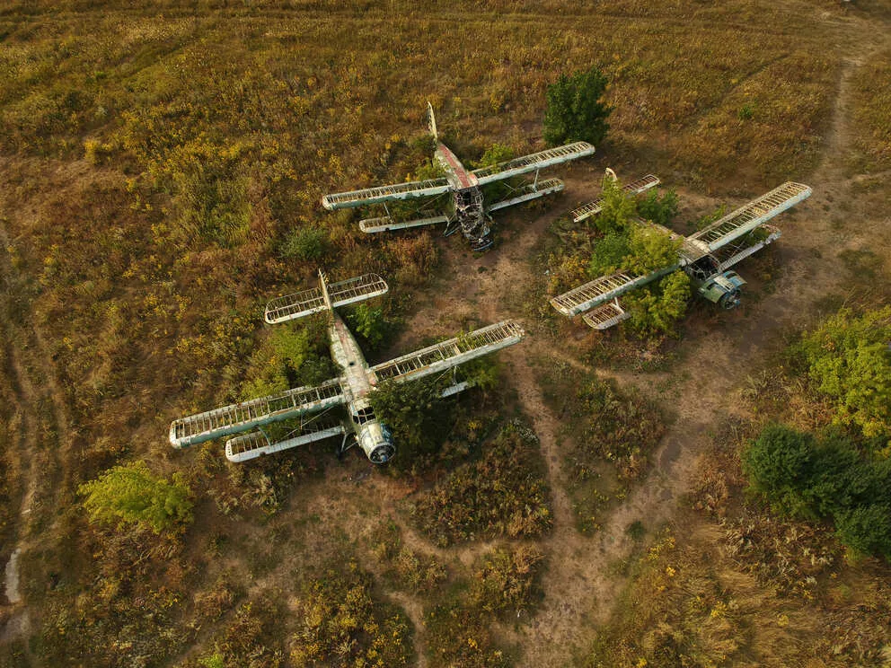 KSA military unmanned aerial vehicles Market outlook to 2035 old-abandoned-airfield-with-abandoned-planes-1-1