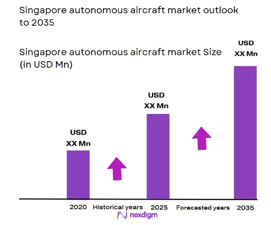 Singapore autonomous aircraft market size