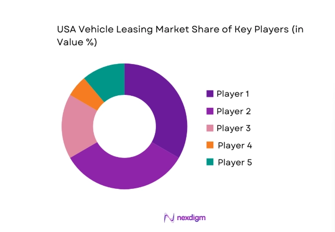 USA Vehicle Leasing Market share