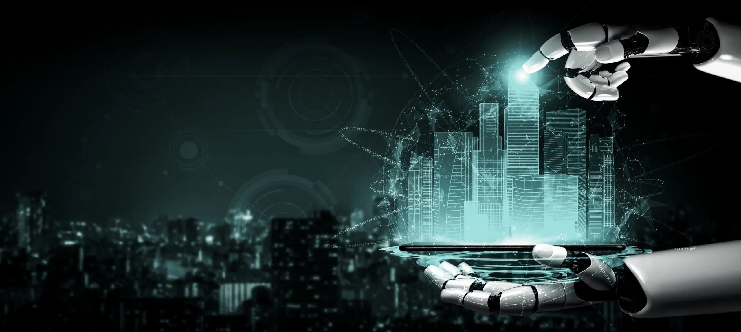 India AI Infrastructure Market Outlook to 2035 3d-rendering-artificial-intelligence-ai-research-robot-cyborg-development-future-people-living-digital-data-mining-machine-learning-technology-design-computer-brain-scaled