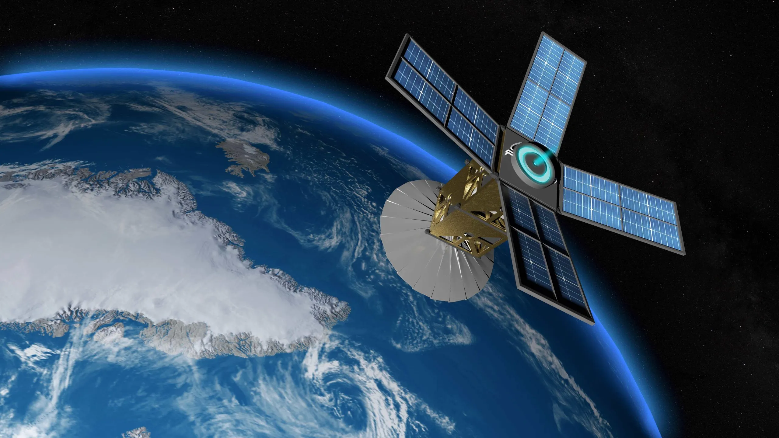 India Satellite Onboard Computing System Market outlook to 2035 3d-rendering-satellite-observing-earth-north-pole_compressed-scaled