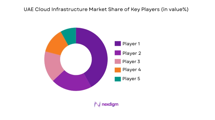 UAE Cloud Infrastructure Market share