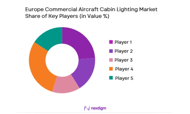 Europe Commercial Aircraft Cabin Lighting Market key players