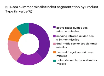 KSA Sea Skimmer Missile Market segmentation by product type