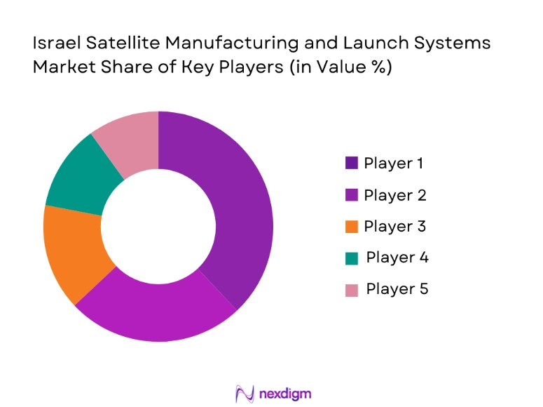 Israel Satellite Manufacturing and Launch Systems Market share