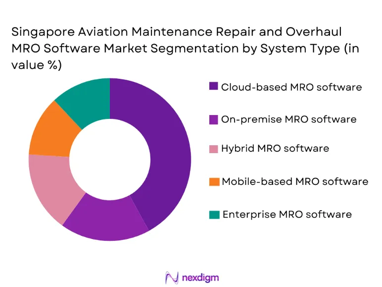 Singapore Aviation MRO Software Market segmentation by system type