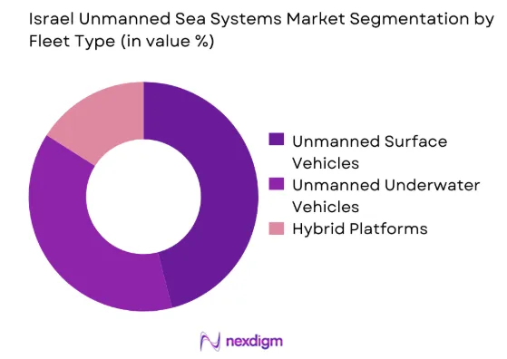 Israel unmanned sea systems Market by fleet type